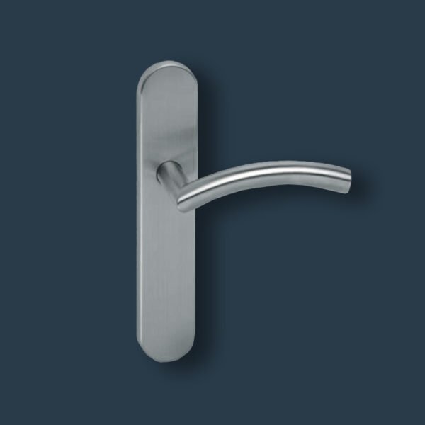 manilla para puerta cromado satinado