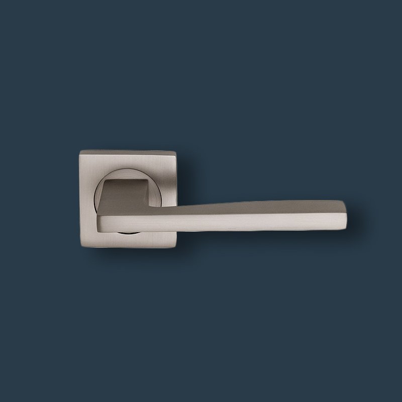 manilla cuadrada C-1023 manivela con roseta cuadrada C-1023