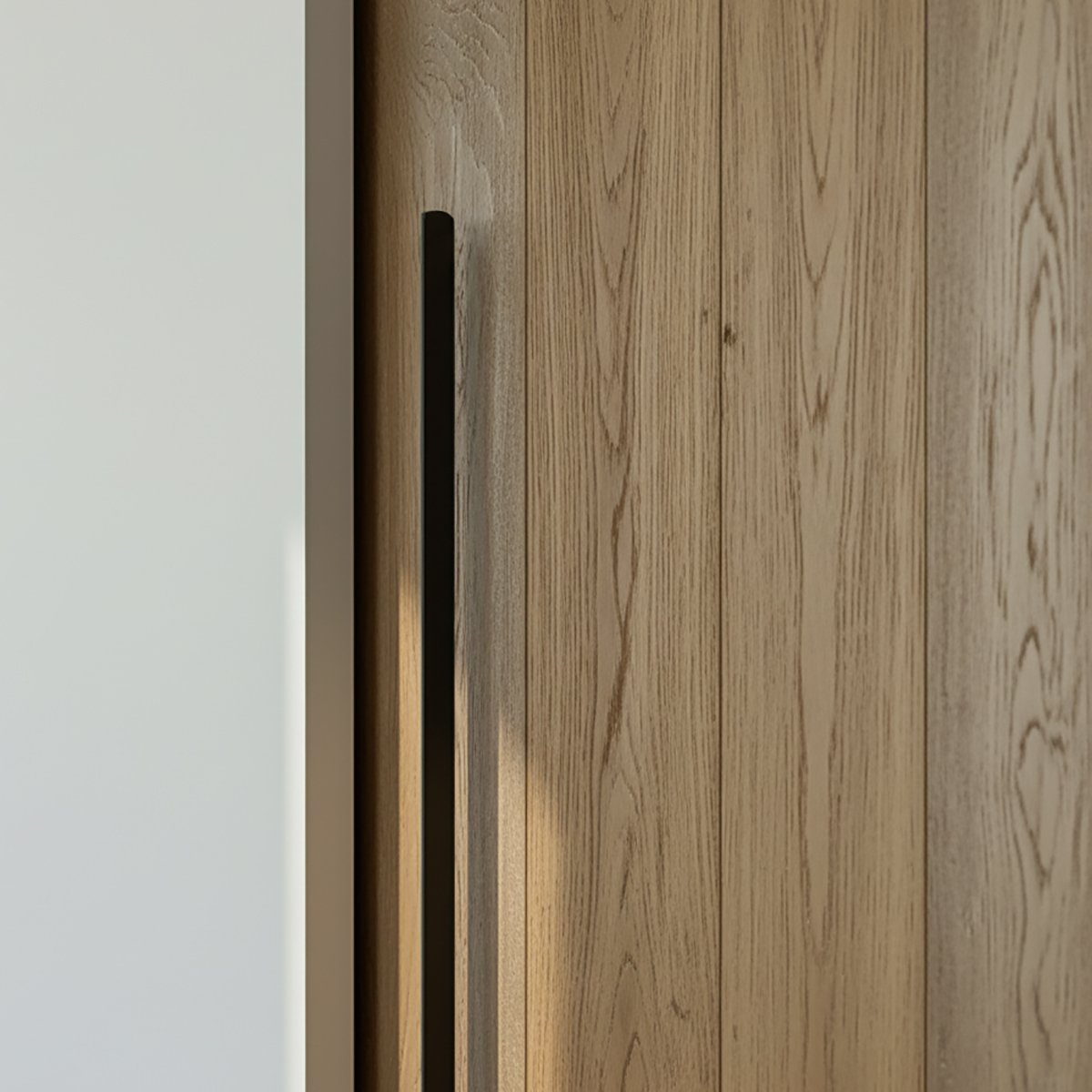 corredera classic madera detalle