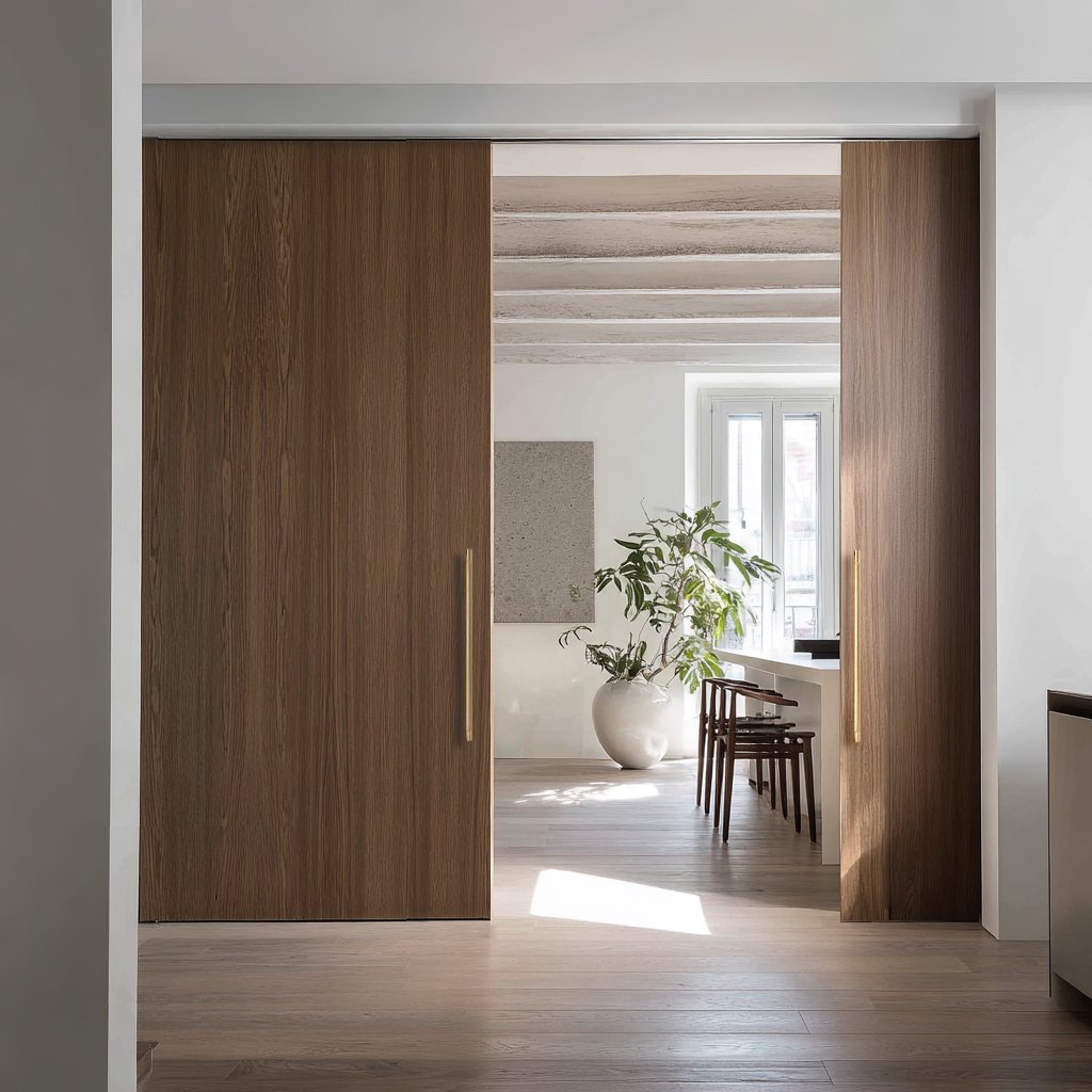 corredera lisa madera 6 s